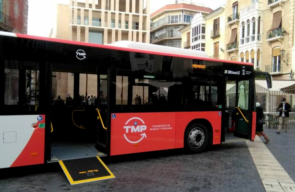 El transporte público será gratis en Murcia entre el 1 de diciembre y el 7 de enero